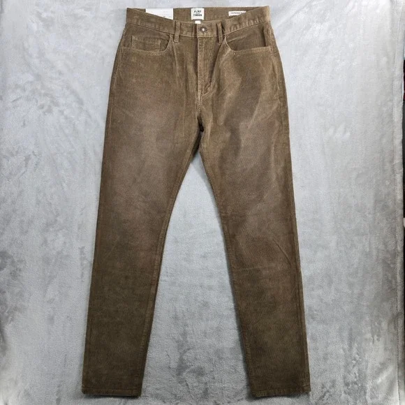 Flint and Tinder Tapered Fit Corduroy Pants Men Size 31x32 Brown - Picture 4 of 9